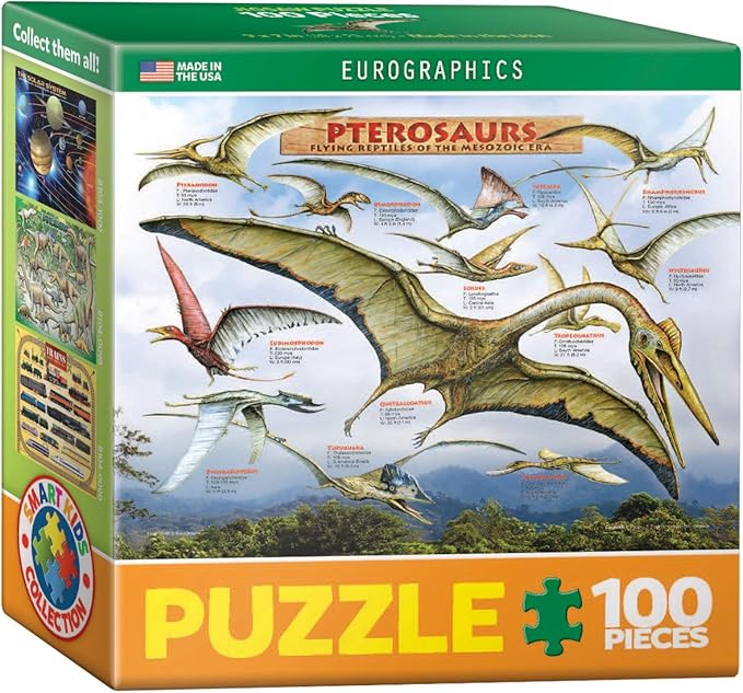 EuroGraphics Pterosaurs Mini Puzzle (100 Piece)