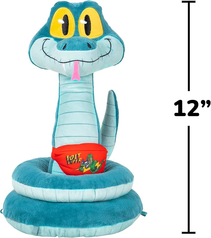 Disney’s Zootopia 2 12” Feature Plush Gary De’Snake - Sounds and Phrases - Plush Toys for Kids and Preschoolers - Suitable for Ages 3 +