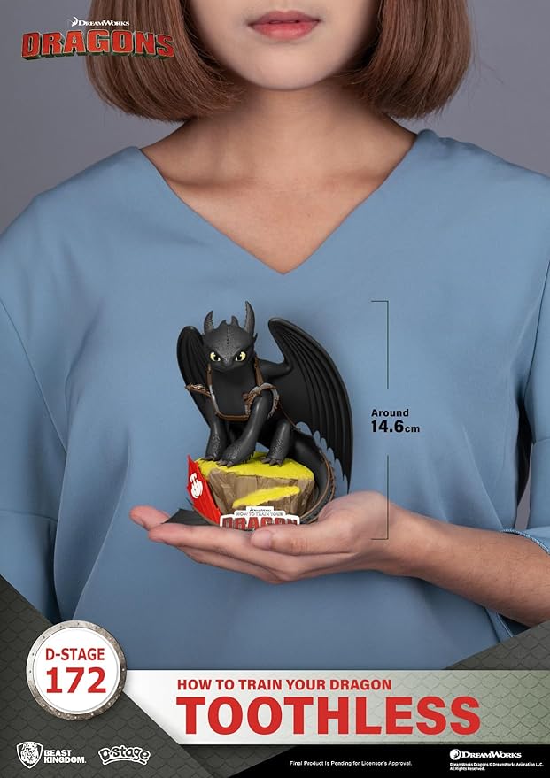 How to Train Your Dragon: Toothless DS-172 D-Stage Statue