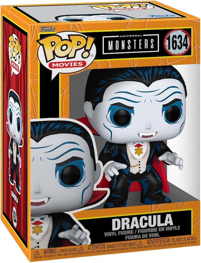 Funko POP! Movies: Universal Monsters - Dracula - Collectable Vinyl Figure - Gift Idea - Official Merchandise - for Kids & Adults - Horror Fans - Model Figure for Collectors and Display