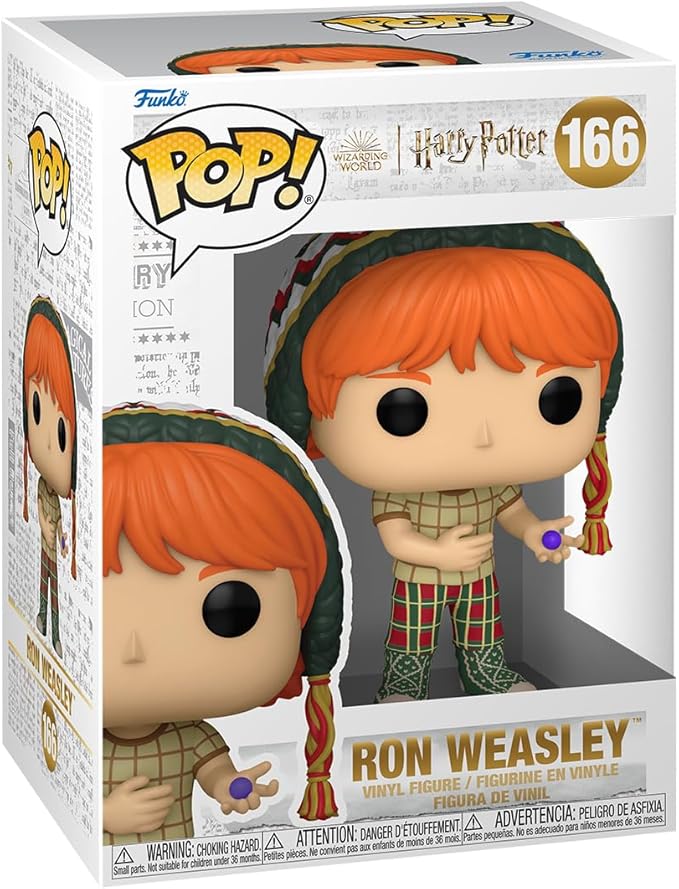 Funko POP! Movies: Harry Potter Prisoner of Azkaban - Ron Weasley with Candy - Collectable Vinyl Figure - Gift Idea - Official Merchandise - for Kids & Adults - Movies Fans