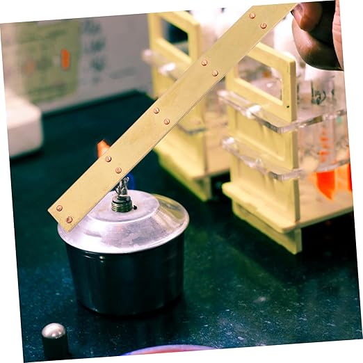 Thermal Expansivity Experiment Tool Bimetallic Copper and Iron Strip for Physics Education Engaging Learning Resource for Classroom Demonstrations and Experiments