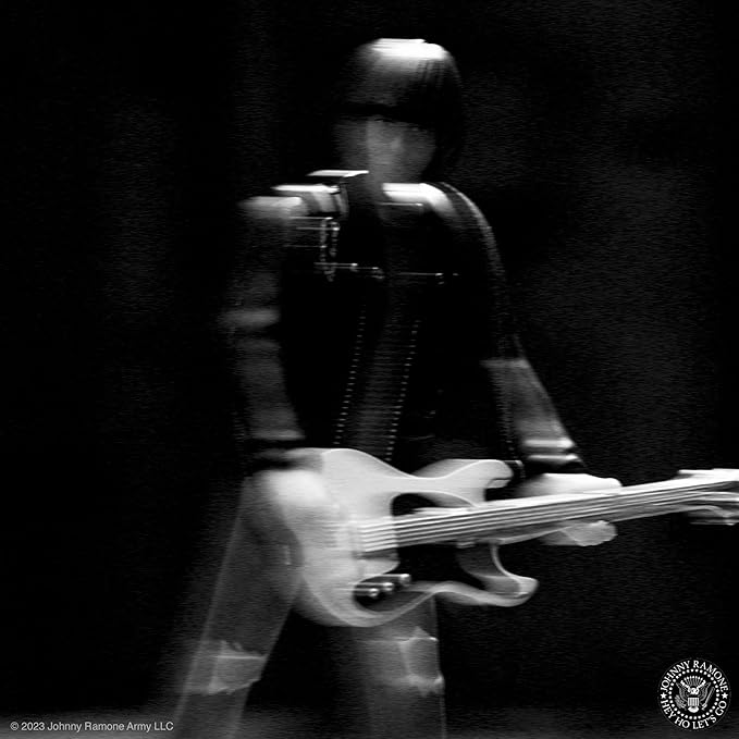 Super7 Johnny Ramone - 3.75" Johnny Ramone Action Figure with Accessory Classic Music Collectibles and Retro Toys