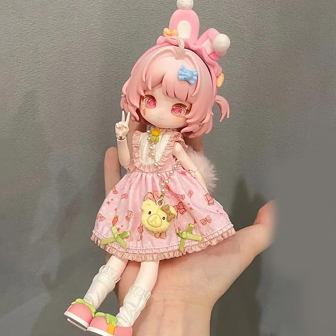 BEEMAI Minty Fantasy Forest Series 6-Box Set (Contains 6 Figures No Repeat), 1/12 BJD Blind Box Cute Figures Collectibles Birthday Gift