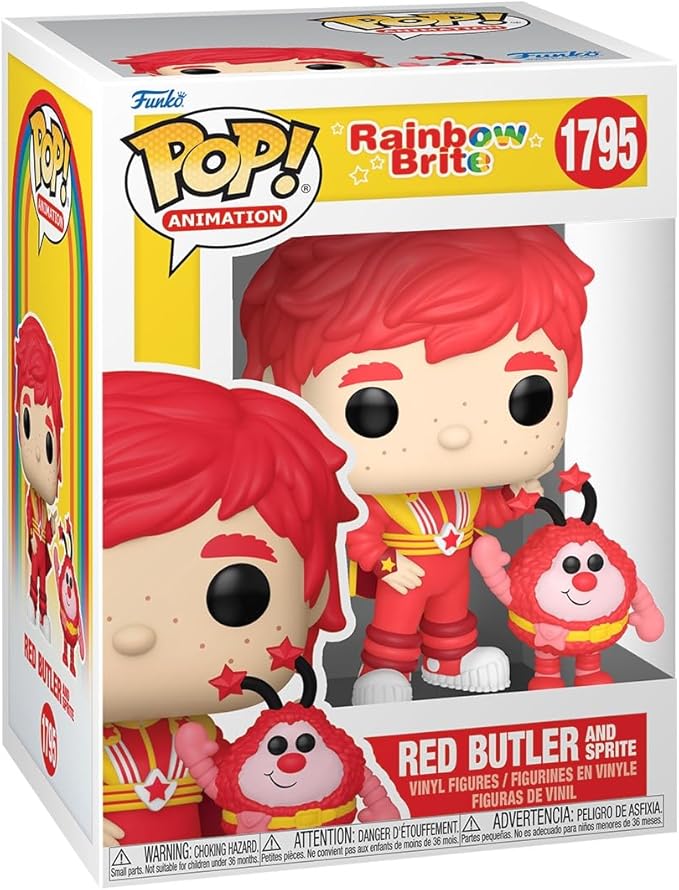 Funko Pop&Buddy: Rainbow Brite - Red Butler and Romeo - Collectable Vinyl Figure - Gift Idea - Official Merchandise - Toys for Kids & Adults - Ad Icons Fans - Model Figure for Collectors and Display
