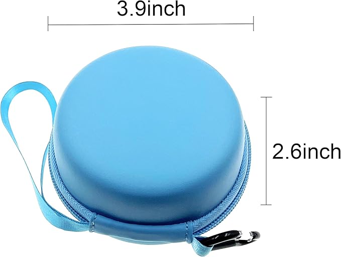 Hard Carrying EVA Case Compatible with Bitzee Digital Pet Interactive Virtual Toy, Storage Travel Holder for Bitzee Virtual Electronic Pets and Accessories (Case Only) (Blue)