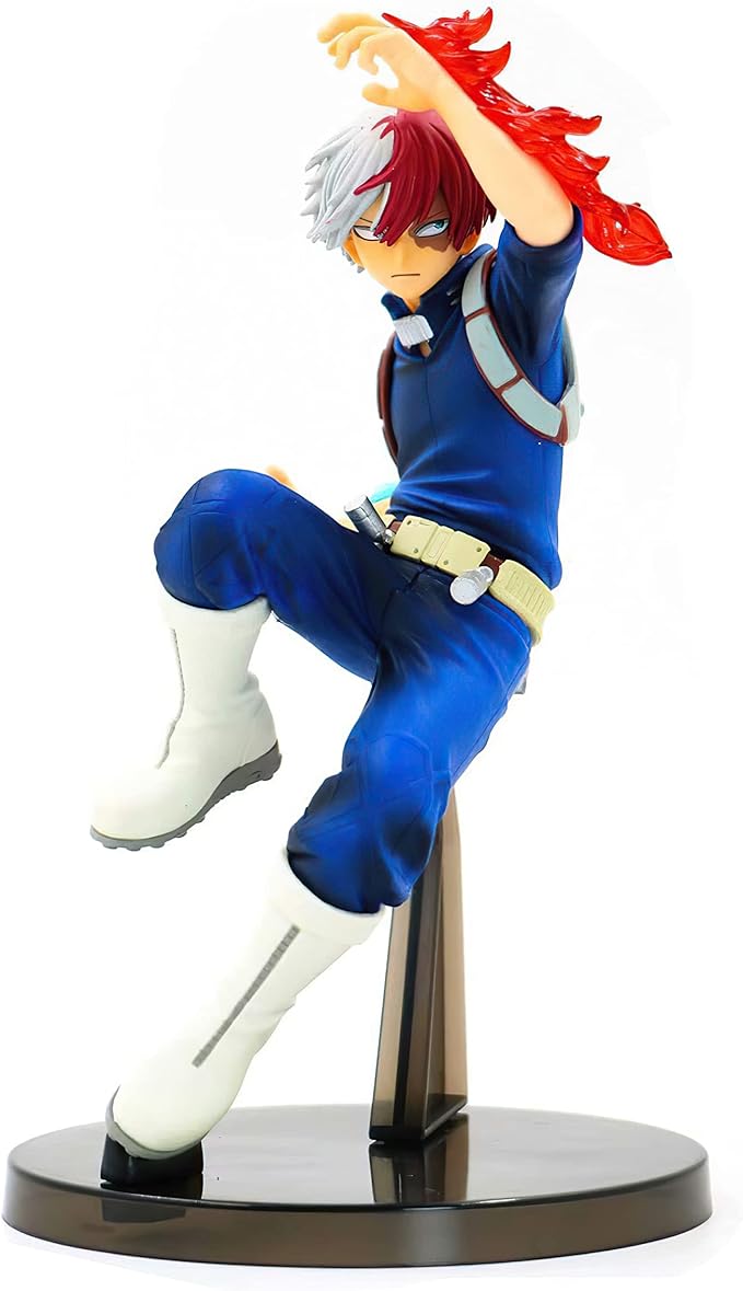 MHA Todoroki Shoto Figure,MHA Figure Anime Cartoon Characters Statue Collectibles Model Figure PVC Statue Model Doll Desktop Decoration Ornaments Action Figure Statue