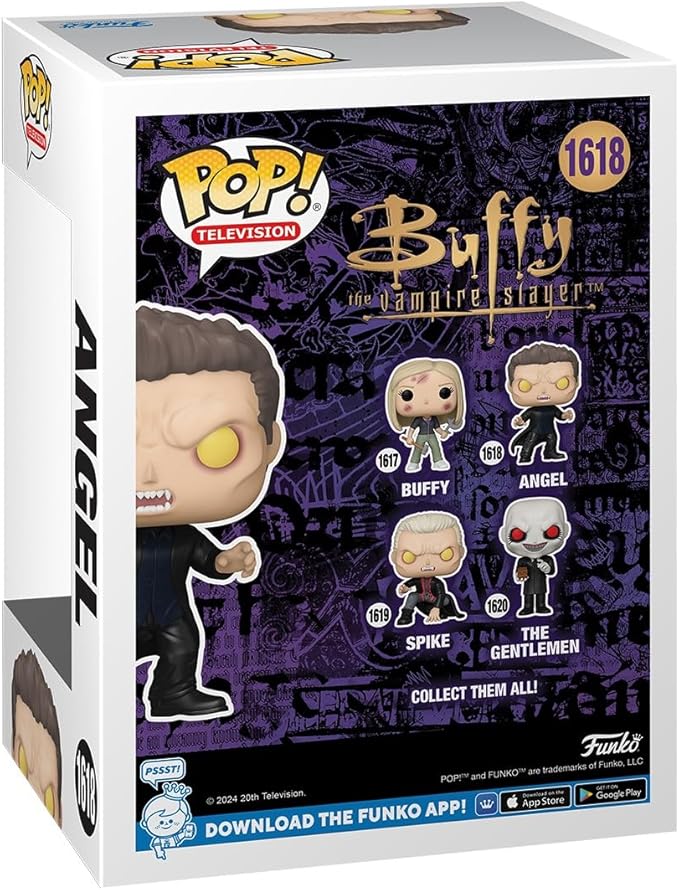 Funko POP TV: BTVS – Angelus - (Vampire) - Buffy The Vampire Slayer - Collectable Vinyl Figure - Gift Idea - Official Merchandise - for Kids & Adults - Horror Fans - Model Figure for Collectors