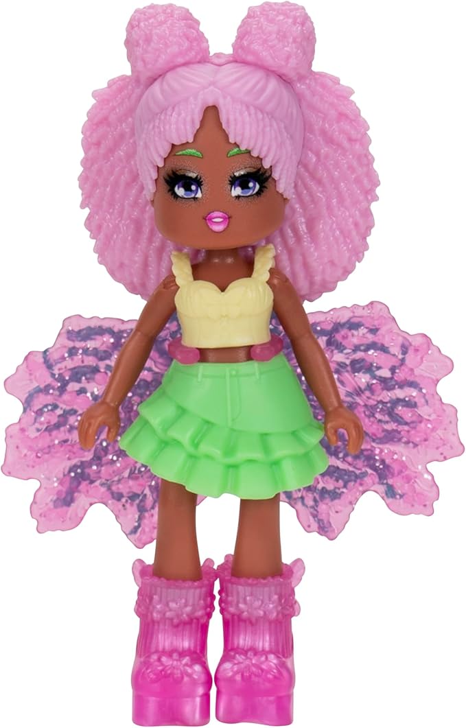3” Nature Mermaid Fashion Doll - 1 Figure with 9 Fashion Accessories - Virtual Item Code Included - Series 3 - Ages 5+