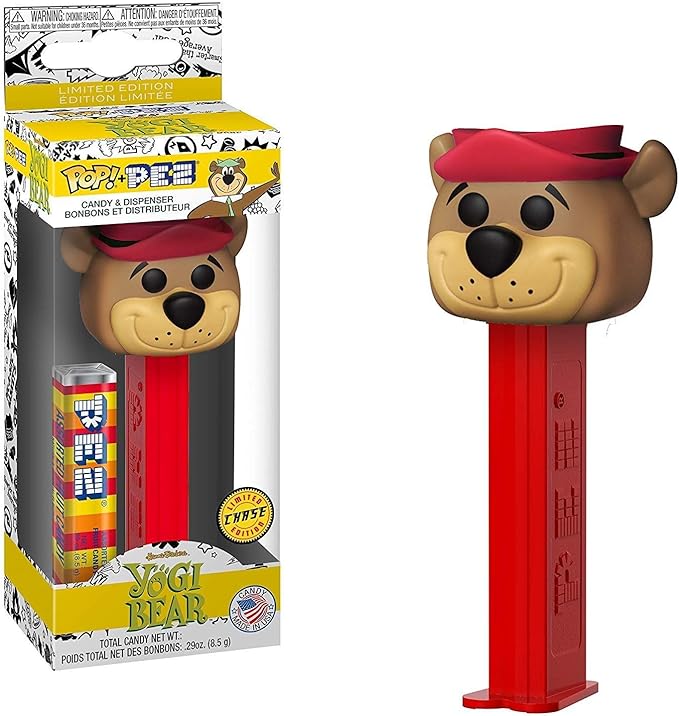 Funko Pop Pez: Hanna Barbera - Yogi Bear (Styles May Vary) Collectible Figure, Multicolor
