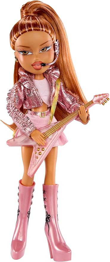 Bratz Pop Starz Yasmin Fashion Doll with Accessories and Charm