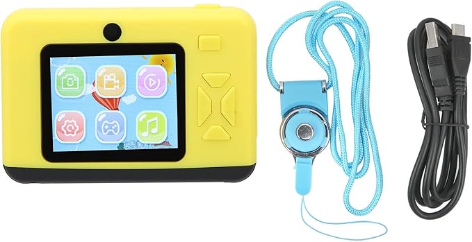 ciciglow Kids Video Camera, 1080P Kids Selfie Camera Christmas Birthday Gifts for Boys Girls Age 3 4 5 6 7 8 9 10 Years Old Kids Camera Toddler Boy Toy Digital Children Camcorder Recorder