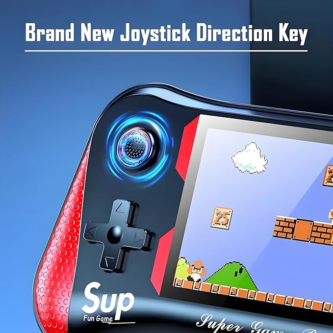 SUP Retro Handheld Game Console, 500 Classic Games, 3.5'' LCD Screen Handheld Video Game Console, Support 2 Players and TV Connection, Perfect for Travel, Great Gifts!
