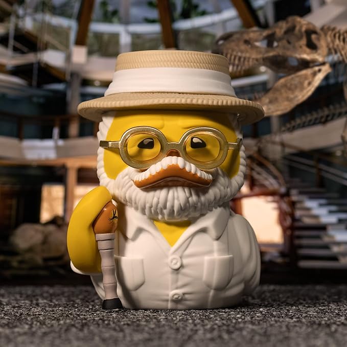 TUBBZ Boxed Edition: Jurassic World Rebirth- Dr John Hammond Cosplaying Rubber Duck Vinyl Figure