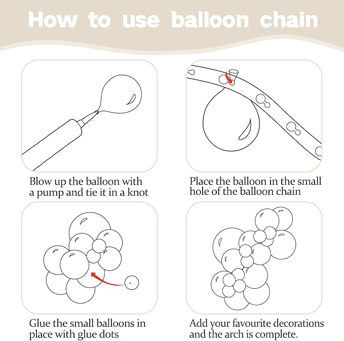 134Pcs Sand White Balloons Different Sizes 5 10 12 18 Inch sand white Latex Balloon for Birthday Wedding Baby Shower.