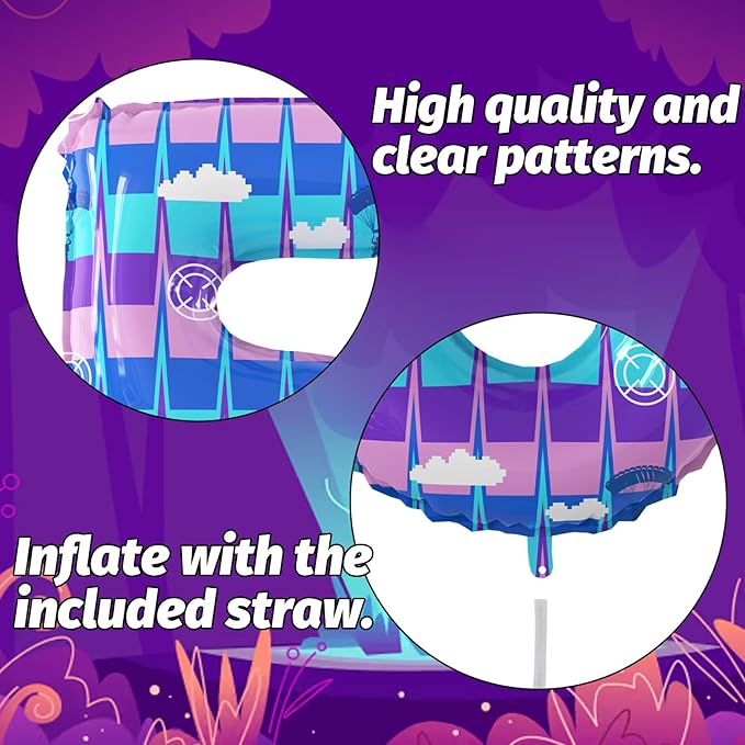 40 Inch Video Game Theme Number 5 Balloons Large Birthday Party Number Balloons Piñata Gaming for Kids Battle Boys Birthday Party Decoration Supplies