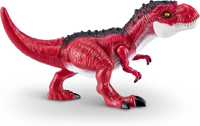 Robo Alive Dino Action T-Rex by ZURU Dinosaur Toys, Real Biting Action, Lifelike Roars Sound, Robotic Interactive Reptile Toy for Boys