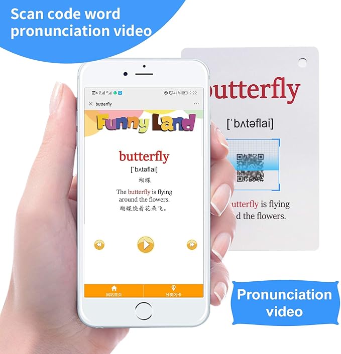 Zwttey Wild/Farm/Sea Animals Body Parts Learning English Flash Cards Kids Montessori Toys Baby Cards Child Pocket Card Pre-Kindergarten