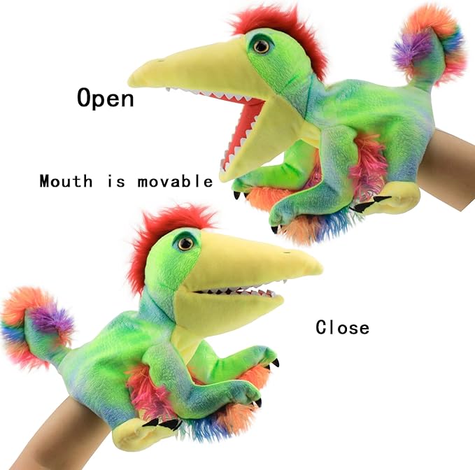 Puppet Hand Puppets Puppets for Kids, Dinosaur Hand Puppets Dinosaur Toys Plush Puppet Stuffed Hand Puppet Dinosaur T oy,Puppet Story Toys Dinosaur Puppets Dinosaur Toys for Kids (Dinosaur 11)