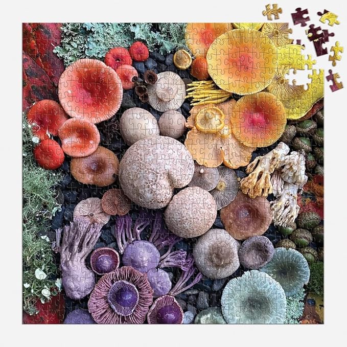 Galison, Shrooms in Bloom 500 Pieces Puzzle