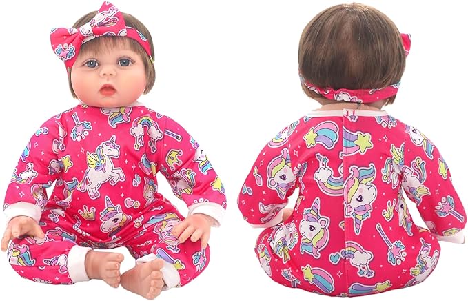 18-22 inch Doll Clothes and Accessories with Headband 5-Packs for 18-22 inch Doll (Not Include Doll)
