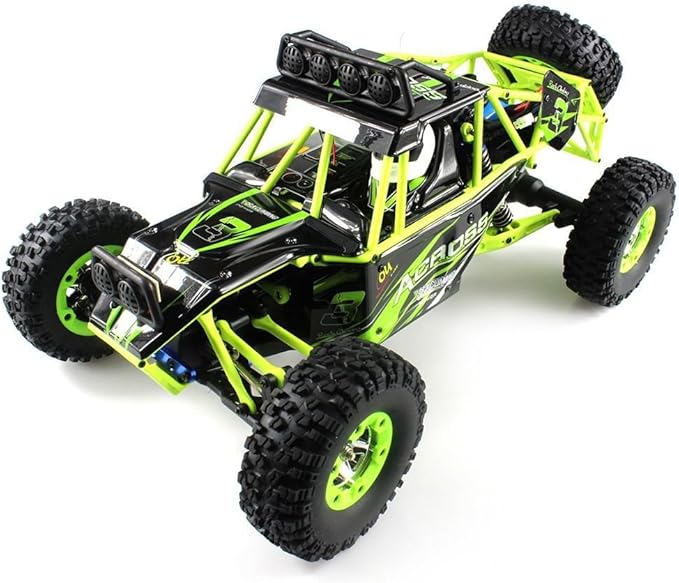Gizmovine WLtoys RC Cars 12428 Hobby Level High Speed Fast Race Cars Monster Truck 35mph Four-Wheel Drive Rock Crawler Electric Remote Control Off-Road Vehicle