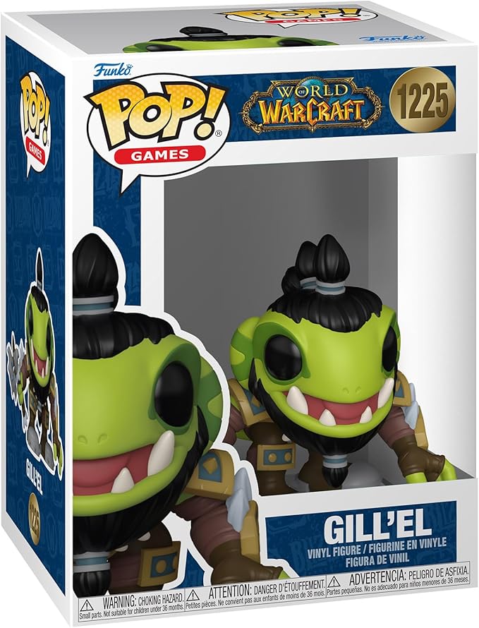 Funko Pop! Games: Murloc Cosplay - Gill'el - World of Warcraft - Collectable Vinyl Figure - Gift Idea - Official Merchandise - Toys for Kids & Adults - Video Games Fans