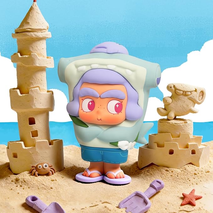 52TOYS CiCiLu The Tide Shop Series Blind Box, 1Pc Collectible Toy Kawaii Action Figures Creative Gift Room Decor Desktop Decoration 2.36 Inch, Gift for Birthday Partpy