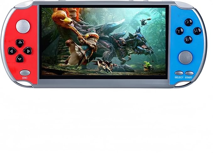 5.1 inch Colorful Video Game Console Multiple Simulators Built in Free Games Can Save/add/Delete Electronic Game Handheld Gaming Retro Portable Game Device Toys Children