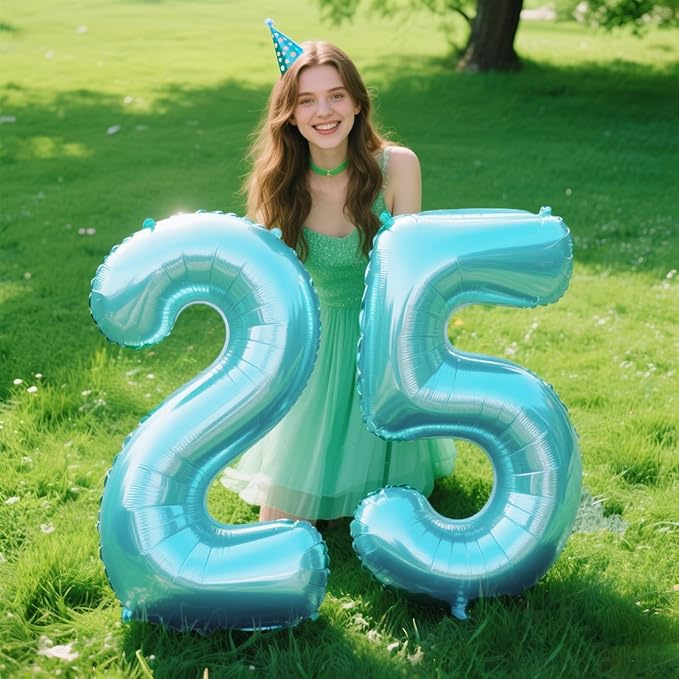 40 Inch Number 5 Balloon Jumbo Dark Blue Digit Foil Balloon for 5 15 25 50 55 2025 Graduation Anniversary Party Supplies 5th Birthday Photo Booth Backdrop for Boys Girls