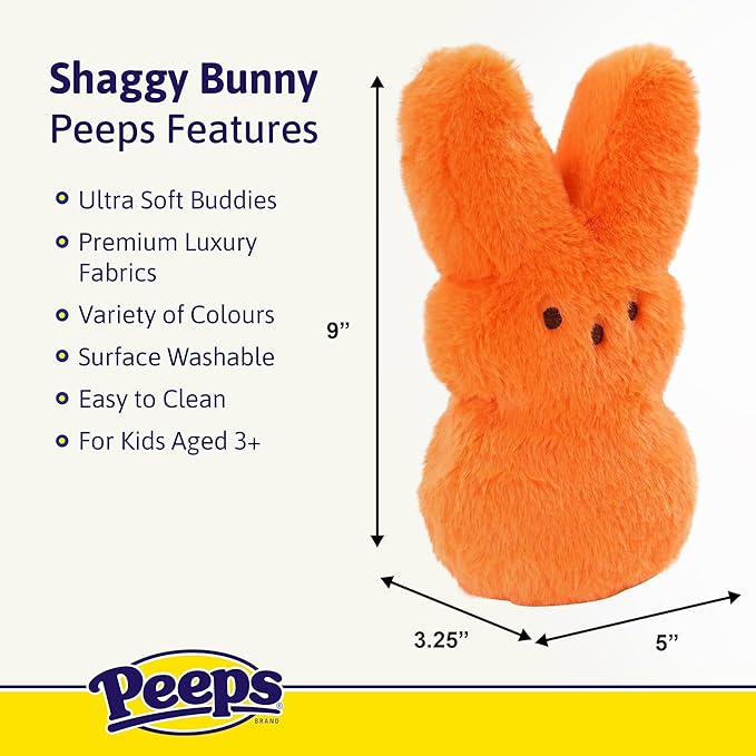 Animal Adventure Peeps® 9” Easter Peeps All Over Print Mushroom