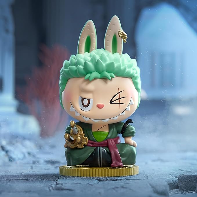 POP MART The Monsters × One Piece Series Figures Blind Box Figures, Random Design Action Figures Collectible Toys Home Decorations, Holiday Birthday Gifts for Girls and Boys, Single Box