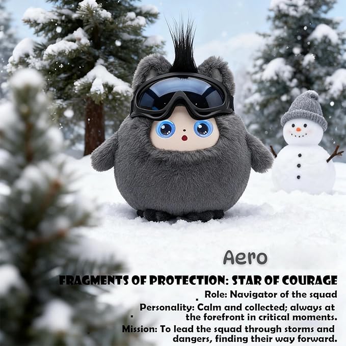 AI Intelligent Interactive Plush Toy ChatGPT, with Vibration/Tactile Perception and Children's Emotions, multilingual Companions, Interactive Games, Memory Training (Aero)