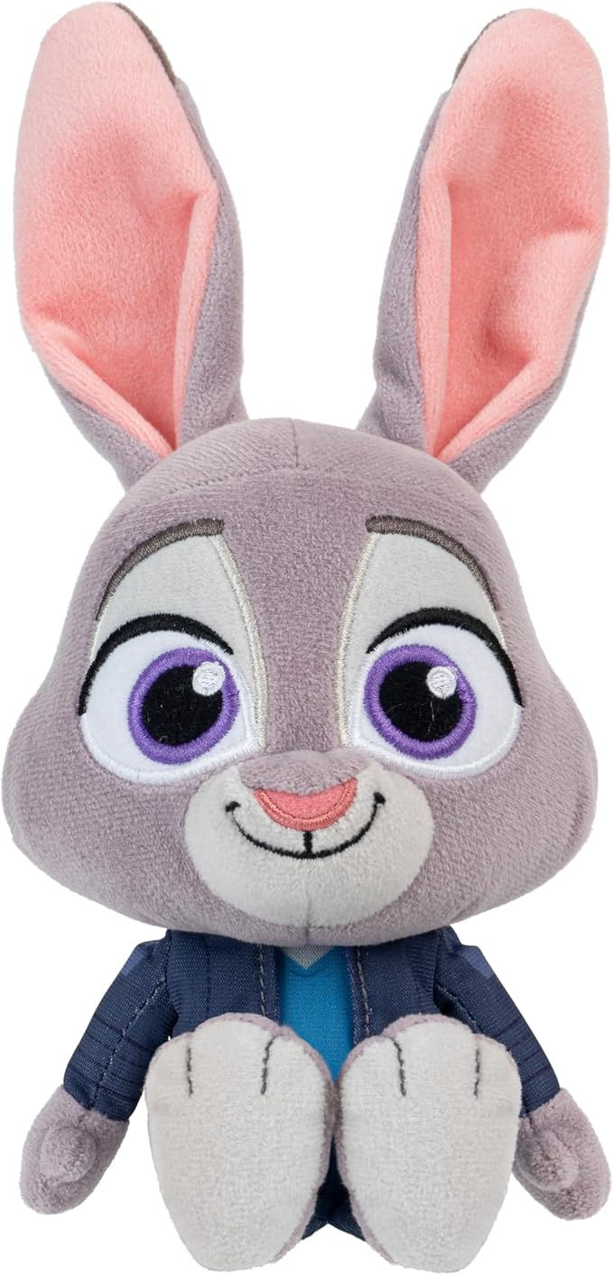Disney’s Zootopia 2 8” Plush Judy Hopps - Stuffed Animal Movie Toys for Kids and Collectors - Suitable for Ages 3+