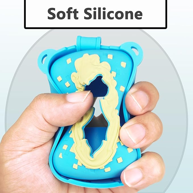 JCHPINE Silicone Cover Case for Bitzee Harry Potter Interactive Digital Pet, Protective Cover for Harry Potter Bitzee Pets Accessories (Blue)