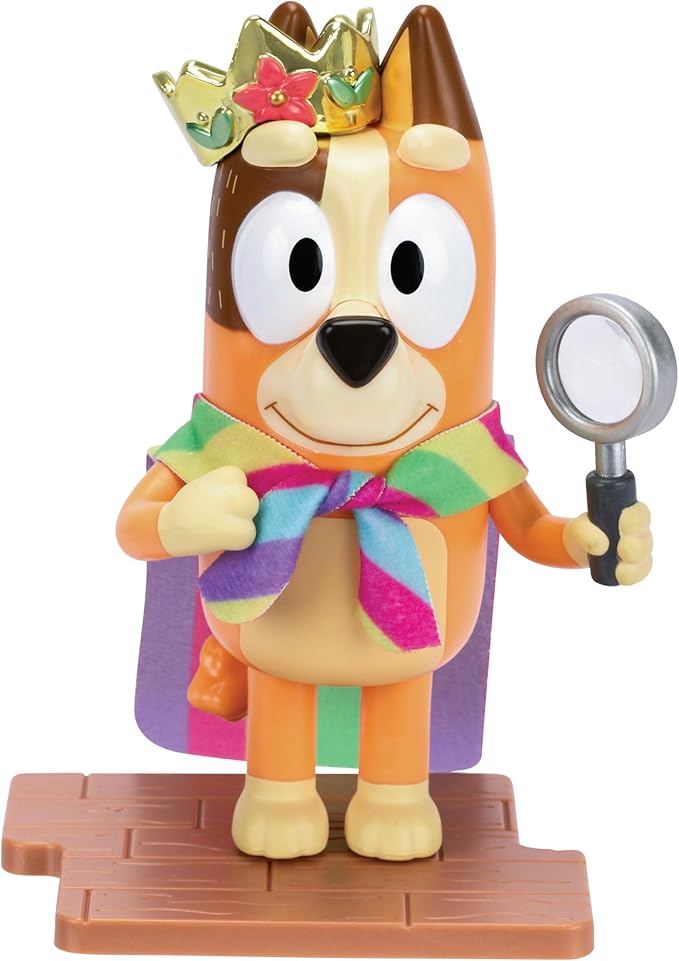 Bluey Studio Collector Figure – Queen Chilli (5" or 12.7 cm), Inspired by Iconic Episode, Premium Detailing, Special Finish. 6 to Collect, Connect, and Display.