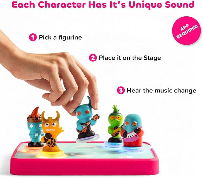 LOOPS Lab's Starter DJ Set – Mix, Create Music with Collectible Band Figurines