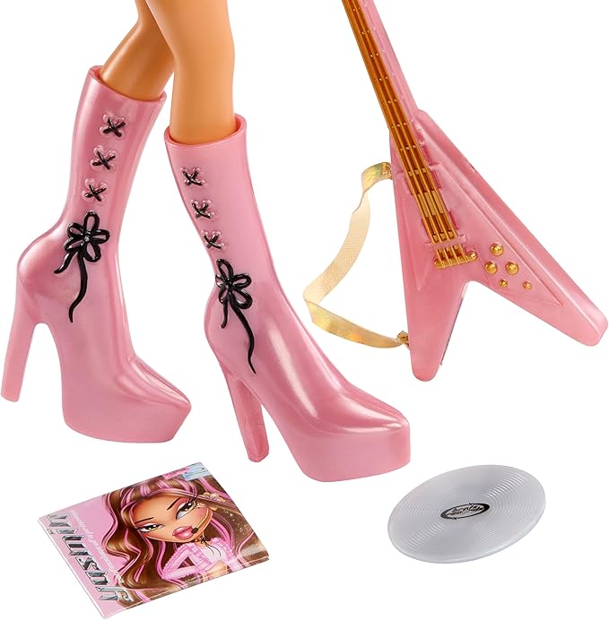 Bratz Pop Starz Yasmin Fashion Doll with Accessories and Charm