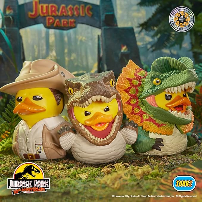 TUBBZ First Edition: Jurassic World Rebirth - Robert Muldoon Cosplaying Rubber Duck Vinyl Figure
