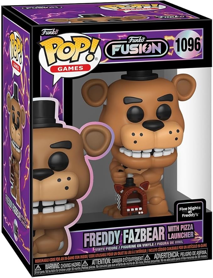 Funko Pop! Games: Fusion - Freddy Fazbear - 1/6 Odds for Rare Chase Variant Fusion - Collectable Vinyl Figure - Gift Idea - Official Merchandise - Toys for Kids & Adults Fusion Fans