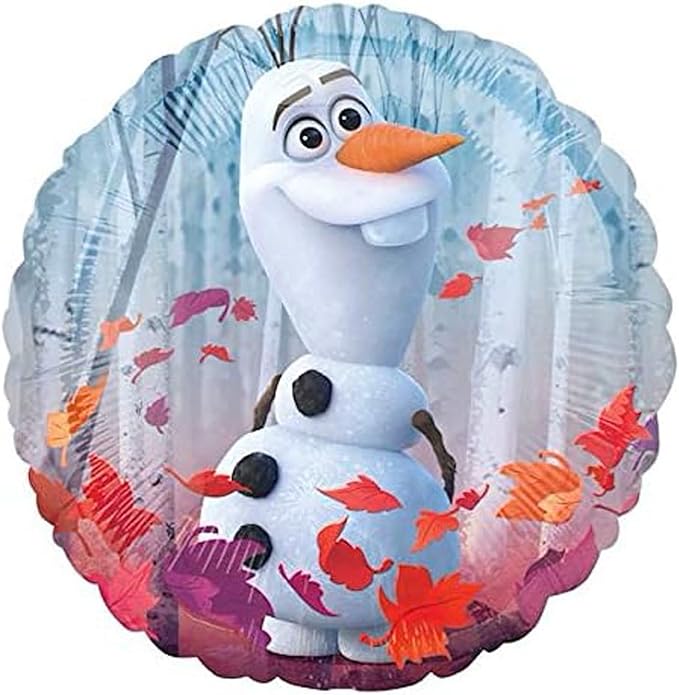 Anagram Frozen Elsa Anna and Olaf Party Supplies 8pc Birthday Balloon Decorations, BQ_4225