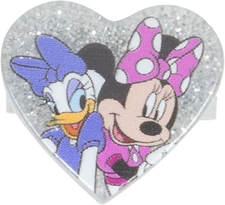 LUV HER Disney Minnie Girls Jewelry Set - Dress up Toy Jewelry Box Sets with Bead Necklace, Bead Bracelet and Ring - Play Accessories - Ages 3+