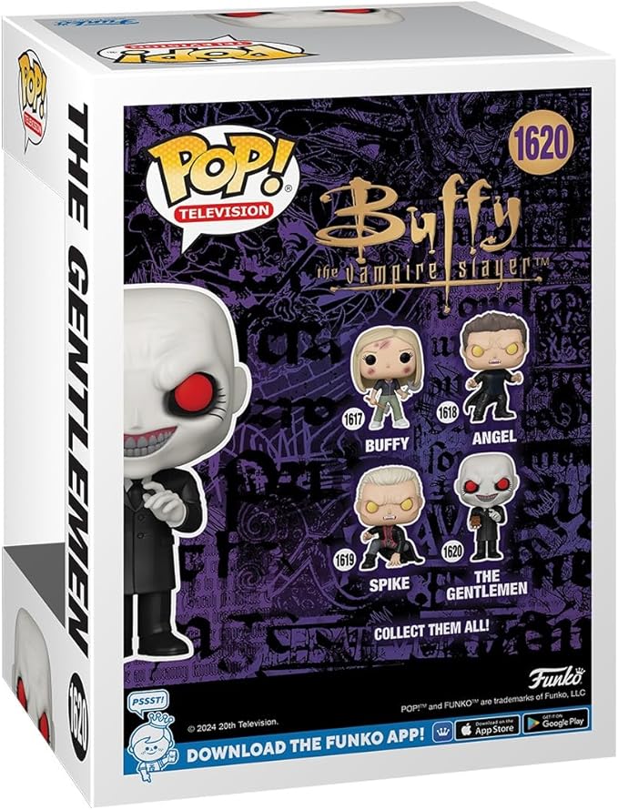 Funko POP TV: BTVS – Silent Killer The Gentleman - Buffy The Vampire Slayer - Collectable Vinyl Figure - Gift Idea - Official Merchandise - for Kids & Adults - Horror Fans