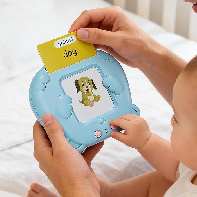 Educational Flashcard - Talking Educational Interactive Travel Toys for Kids Learning Toys | Fun Engaging Design for Preschool Kindergarten Homeschooling Travel Home Car Airplane