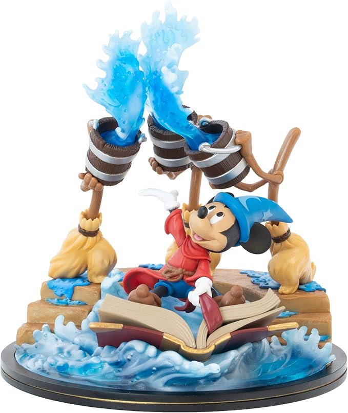 Quantum Mechanix QMx - Disney's Fantasia - Sorcerer Mickey 7 Inch Q-Fig Max Elite