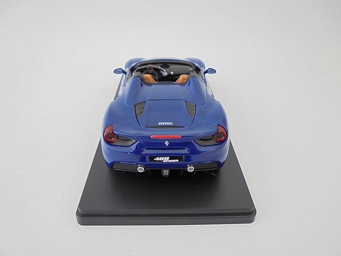 - 1/24 Scale Diecast Model Car Compatible with Ferrari 488 Spider - F101
