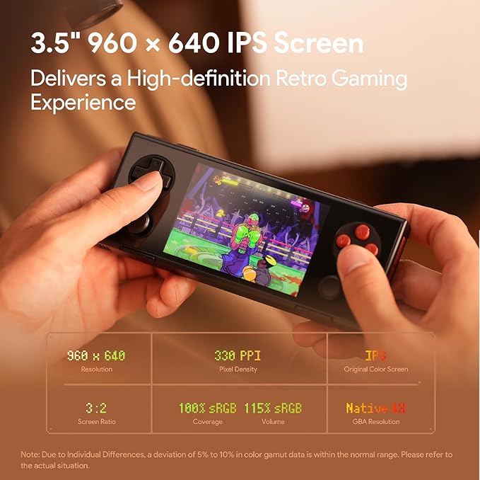 AYANEO Pocket MICRO Android Handheld - 3.5" IPS Retro Gaming Console with Helio G99, 8GB+256GB, 2600mAh Battery, CNC Aluminum Frame, Hall Joystick, Android 13 for 4X GBA Games | AYASpace | Magic Black