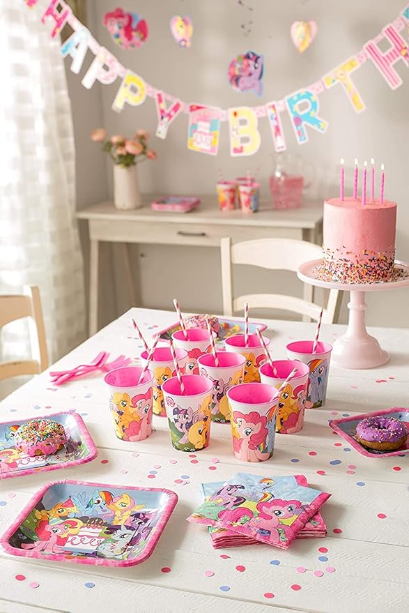 American Greetings My Little Pony Party Supplies, Paper Lunch Napkins (48-Count)