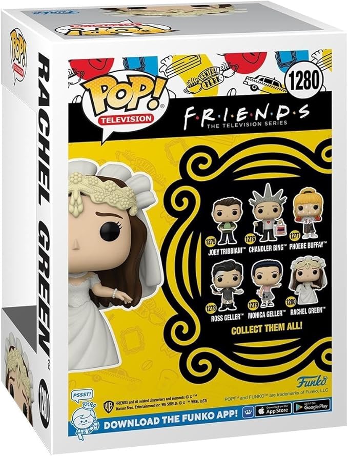 Funko POP! TV: Friends - Wedding Rachel Green - Collectable Vinyl Figure - Gift Idea - Official Merchandise - for Kids & Adults - TV Fans - Model Figure for Collectors and Display