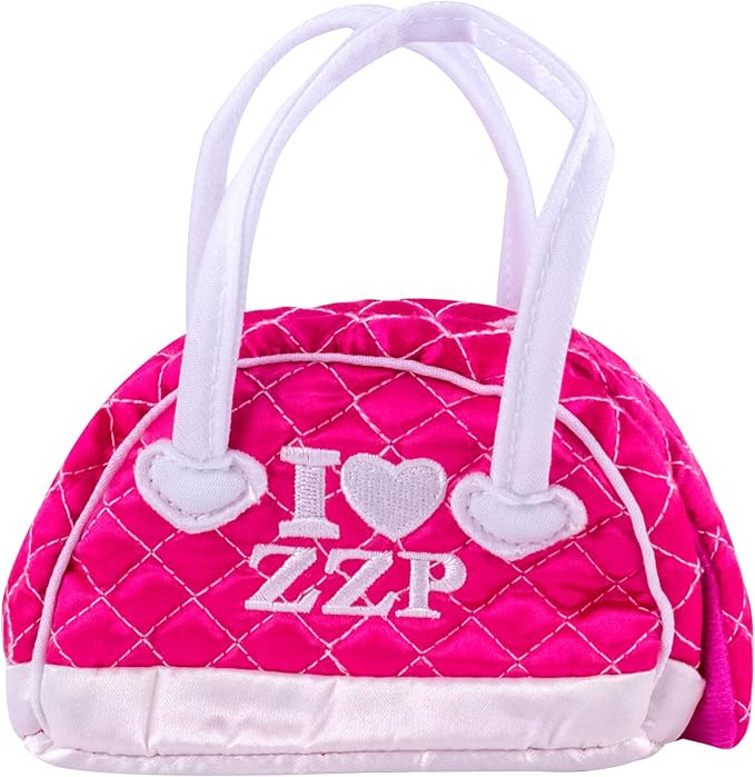 ZhuZhu City Hamster & Quilted Carrying Case – NumNums The Grey & White Interactive Hamster with 40+ Sounds & Endless Behaviors – Take Your ZhuZhu Adventures Anywhere!
